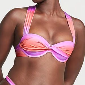 Victoria’s Secret Swim Twist Balconette Bikini Top NWT